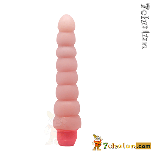 Flexi Vibe Sensual Spine dildo with twists that makes her happy