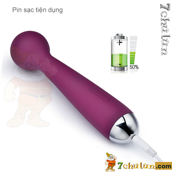 Emma Svakom mini vibrator uses convenient rechargeable battery