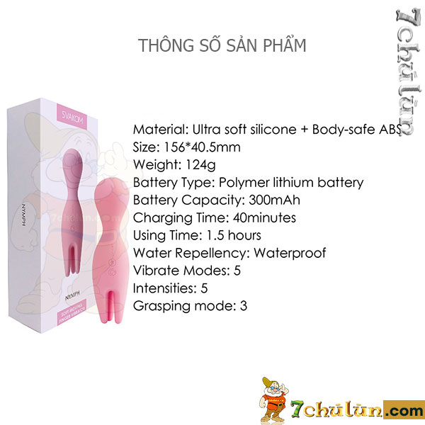 Nymph Svakom massage machine is a high-end Sextoy line that many people expect