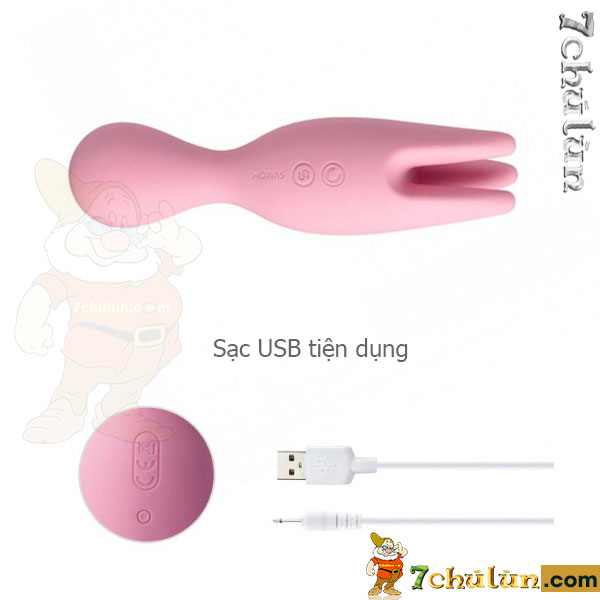 Nymph Svakom USB rechargeable massage machine is extremely convenient
