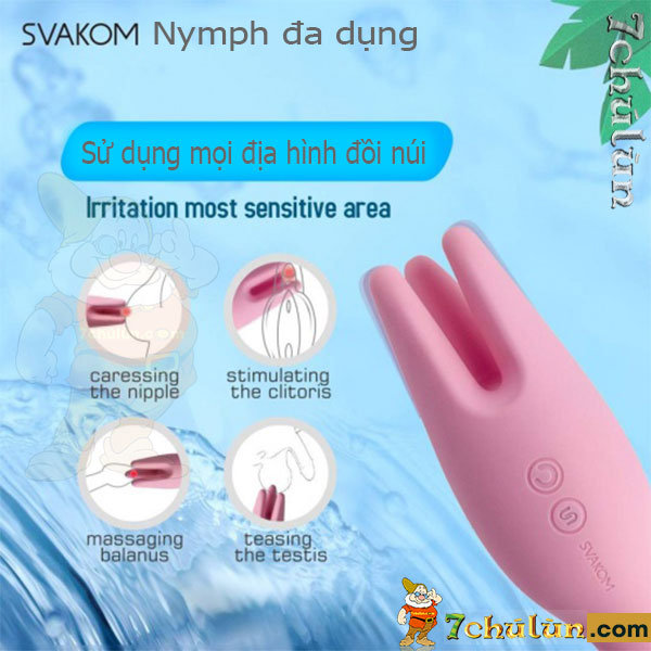 Versatile, convenient Sextoy Nymph Svakom