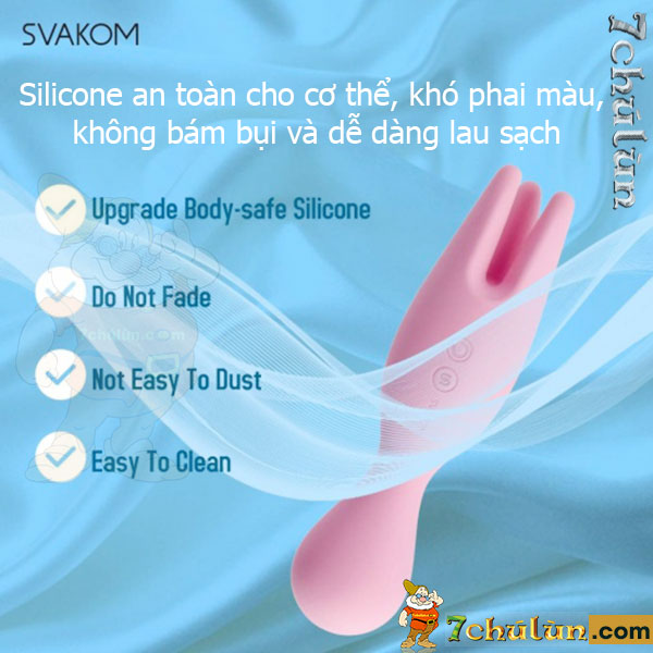 Nymph Svakom is soft, flexible, absolutely safe