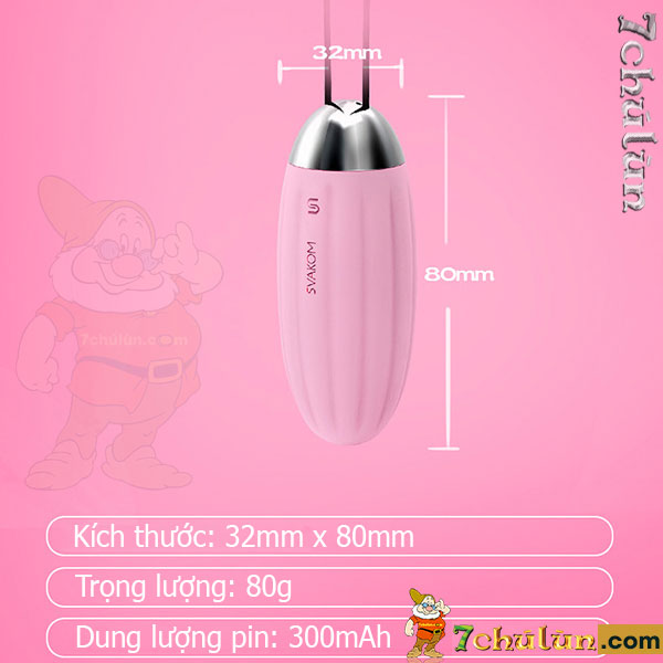 Svakom Elvan love vibrating egg ideal size for Asian girls
