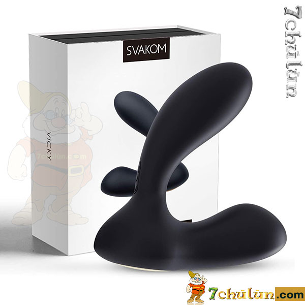 Vicky Svakom vibrator makes him ecstatic