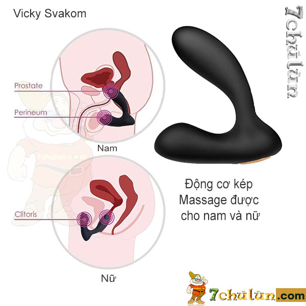 Vicky Svakom premium sextoy 2 branches can be used for both men and women