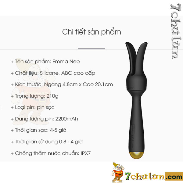 Emma Neo Svakom smart design, impressive specifications