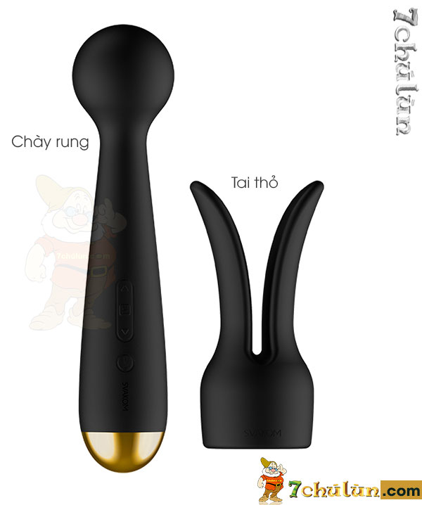 Svakom Emma Neo is impressive with 2 vibrating pestles and rabbit ears