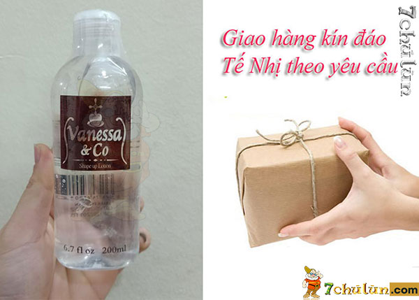 Vanessa & Co gel securely packaged, discreet delivery