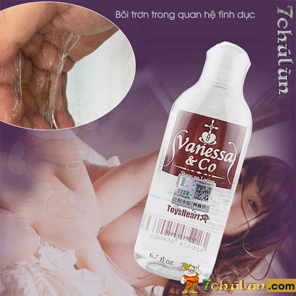 Vanessa & Co lubricant is ideal for sex