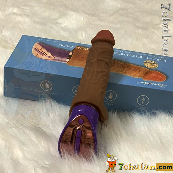 Loveaider Rocking Handheld Dildo Vibrates Warming Heat