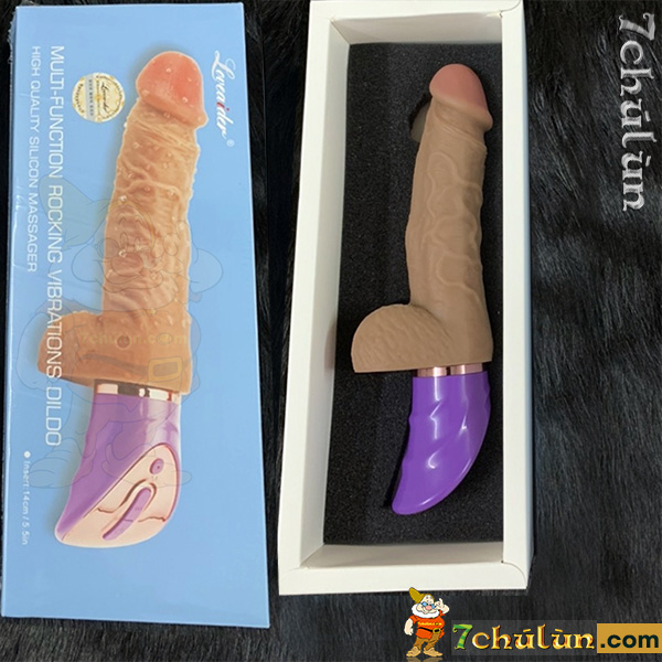 Loveaider Rocking Handheld Dildo Vibrates Warming Heat