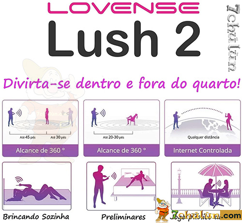 Lush 2 premium vibrating eggs controlled via app