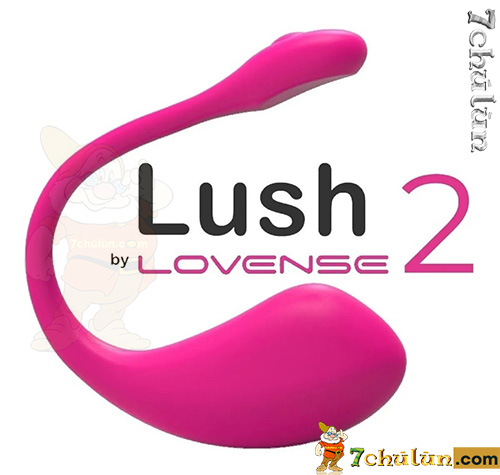 Lush 2 premium vibrating eggs controlled via app