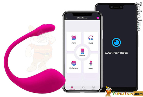 Lush 2 premium vibrating eggs controlled via app