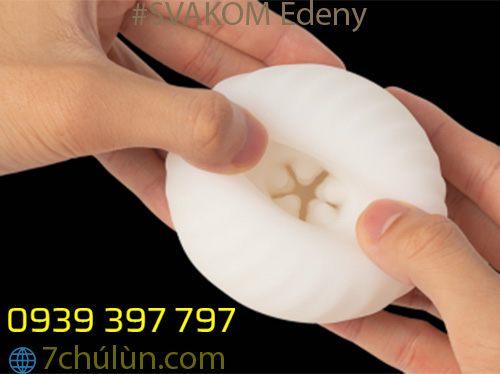 The Svakom Robin masturbator has a soft silicon core that does not cause irritation to the penis